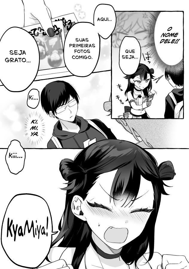 Damedol to Sekai ni Hitori Dake no Fan (Versão do Twitter) Capítulo 1