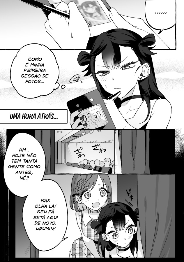 Damedol to Sekai ni Hitori Dake no Fan (Versão do Twitter) Capítulo 1