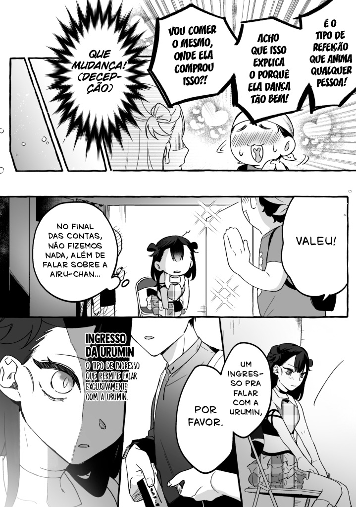 Damedol to Sekai ni Hitori Dake no Fan (Versão do Twitter) Capítulo 1