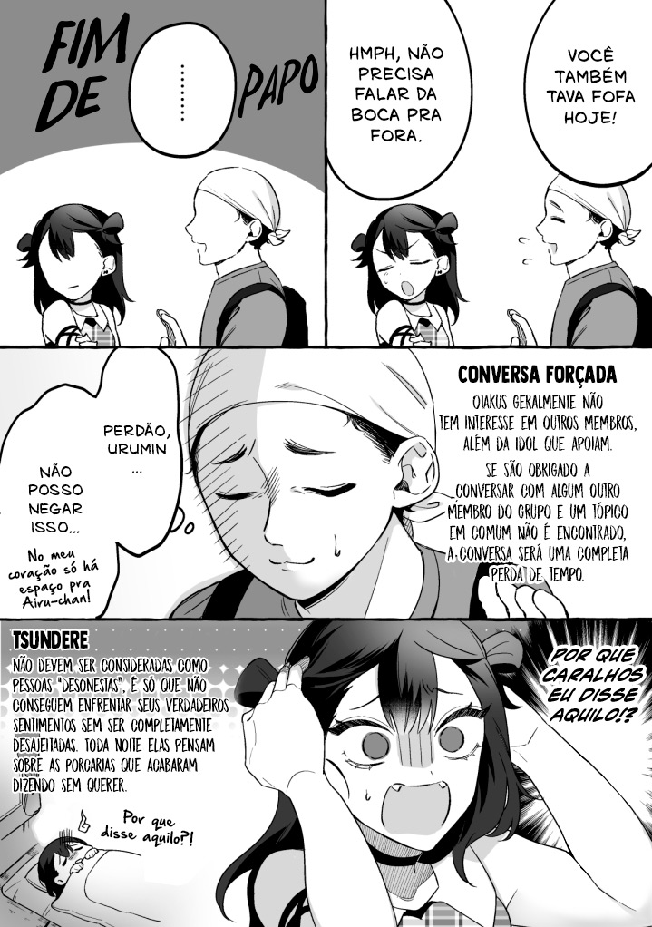 Damedol to Sekai ni Hitori Dake no Fan (Versão do Twitter) Capítulo 1