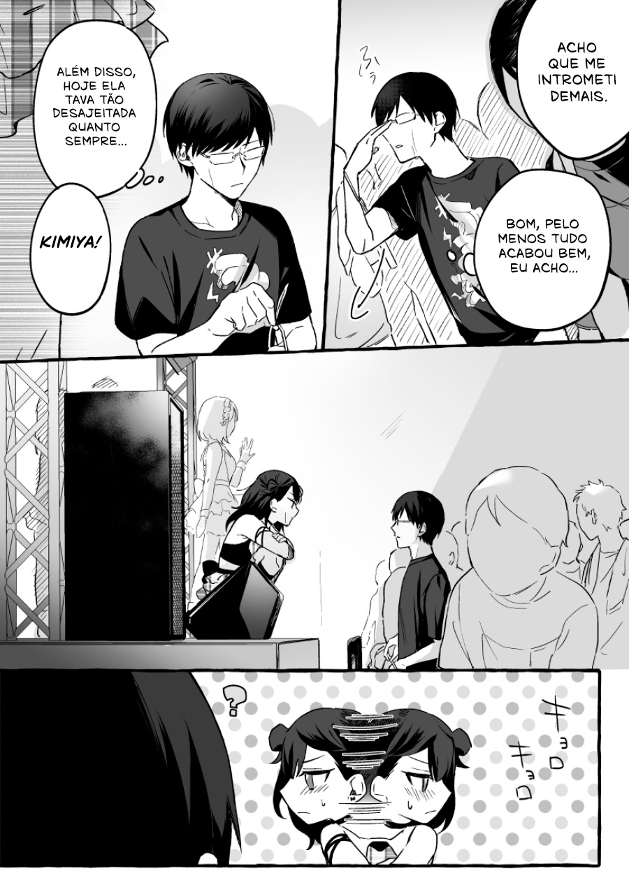 Damedol to Sekai ni Hitori Dake no Fan (Versão do Twitter) Capítulo 1