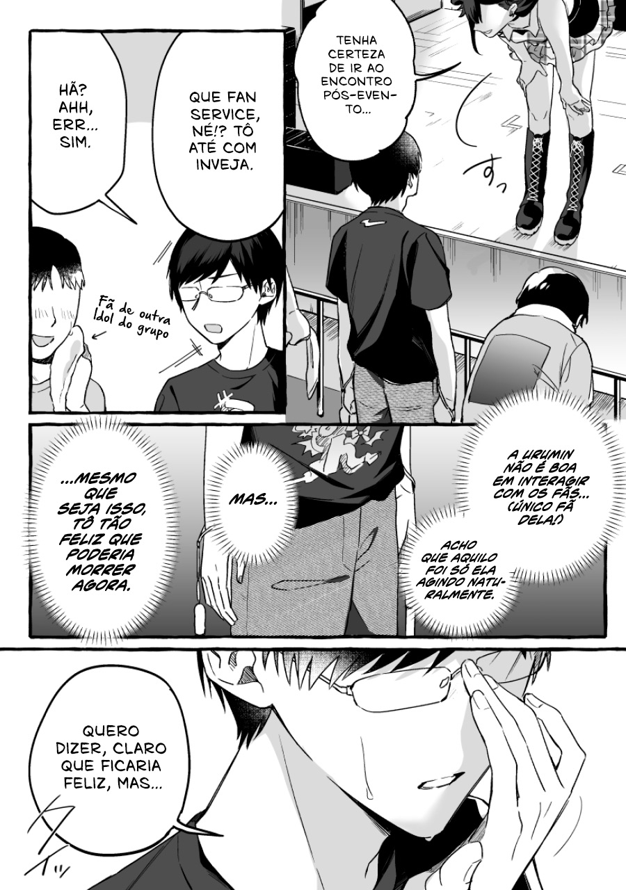 Damedol to Sekai ni Hitori Dake no Fan (Versão do Twitter) Capítulo 1