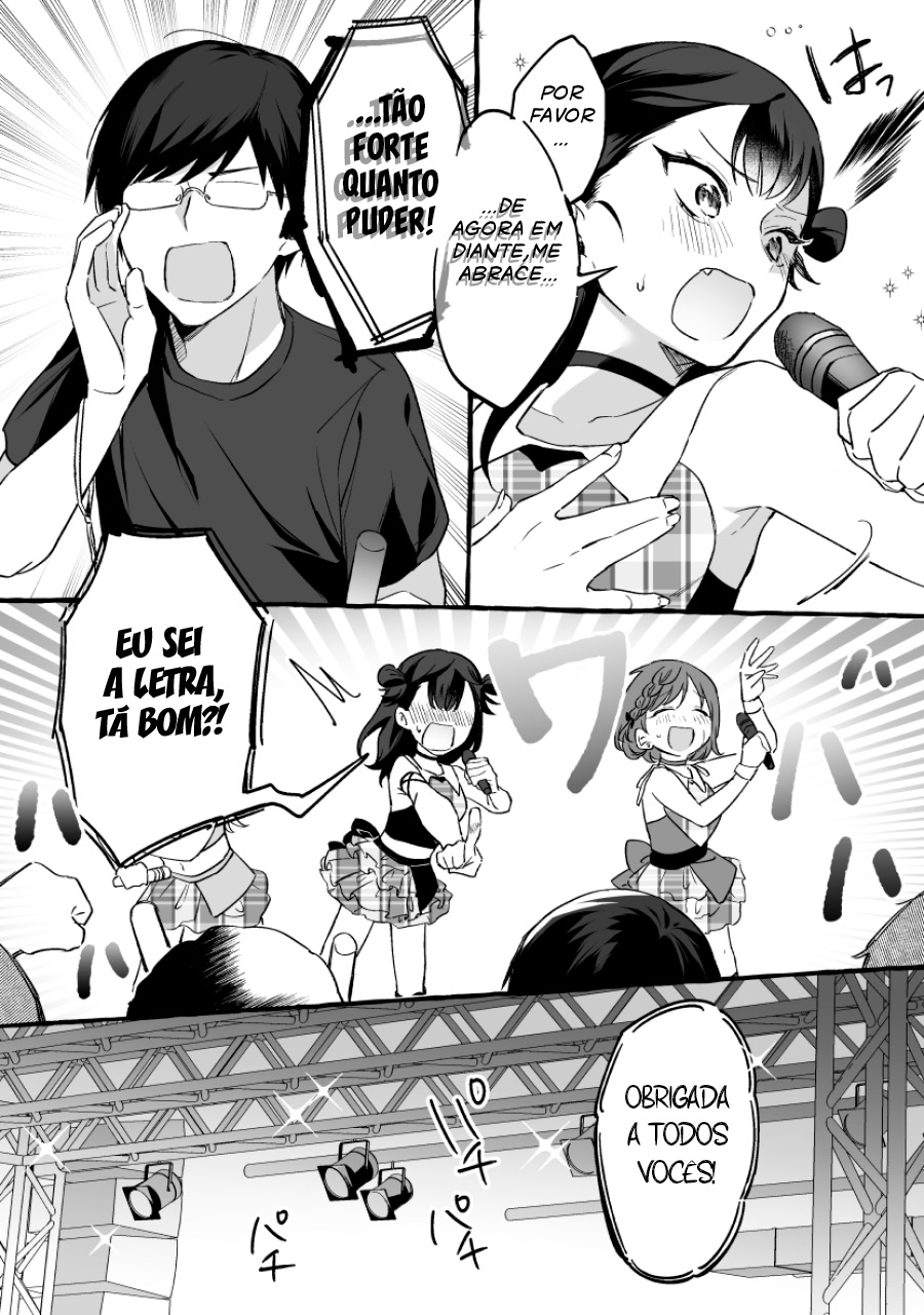 Damedol to Sekai ni Hitori Dake no Fan (Versão do Twitter) Capítulo 1
