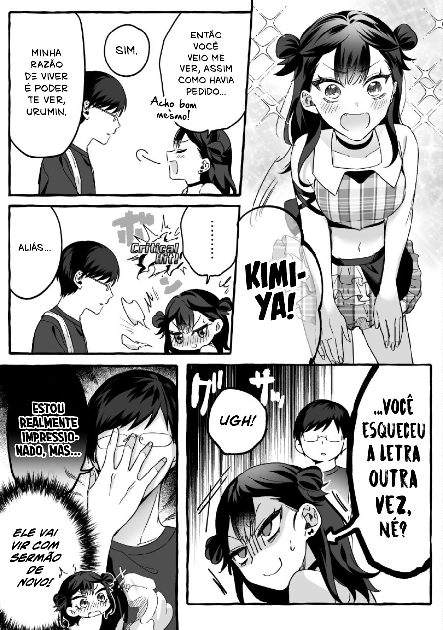 Damedol to Sekai ni Hitori Dake no Fan (Versão do Twitter) Capítulo 1