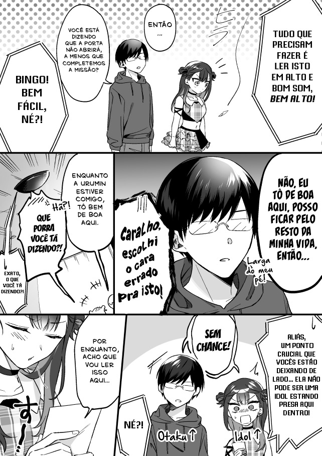 Damedol to Sekai ni Hitori Dake no Fan (Versão do Twitter) Capítulo 1