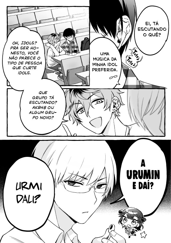 Damedol to Sekai ni Hitori Dake no Fan (Versão do Twitter) Capítulo 1