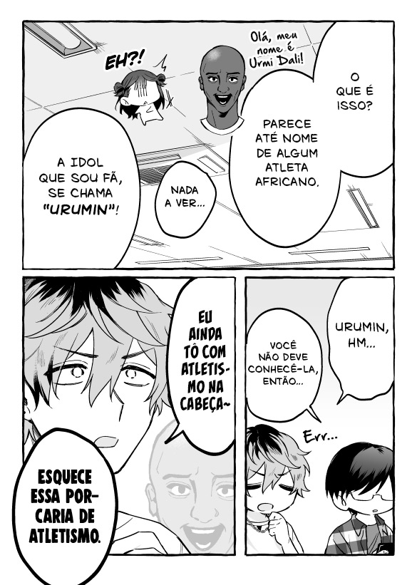 Damedol to Sekai ni Hitori Dake no Fan (Versão do Twitter) Capítulo 1