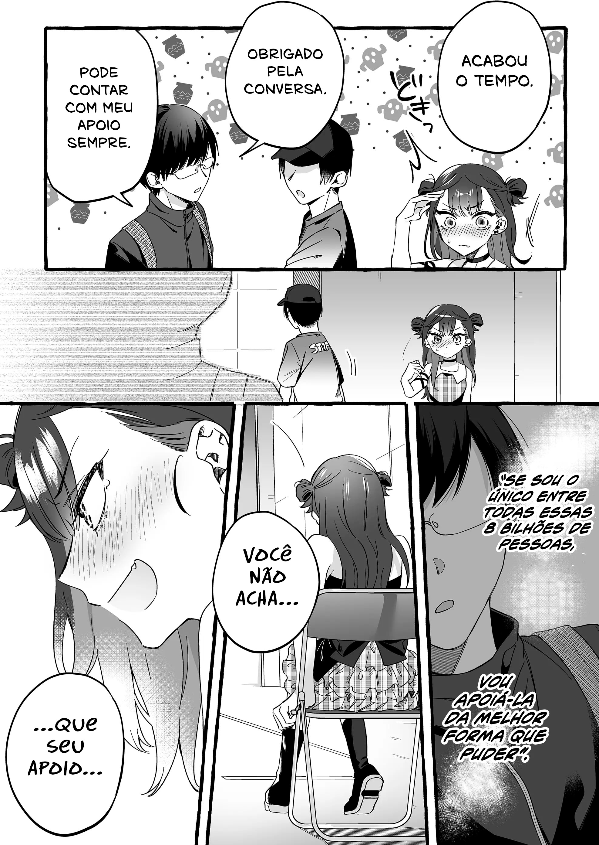 Damedol to Sekai ni Hitori Dake no Fan Capítulo 1