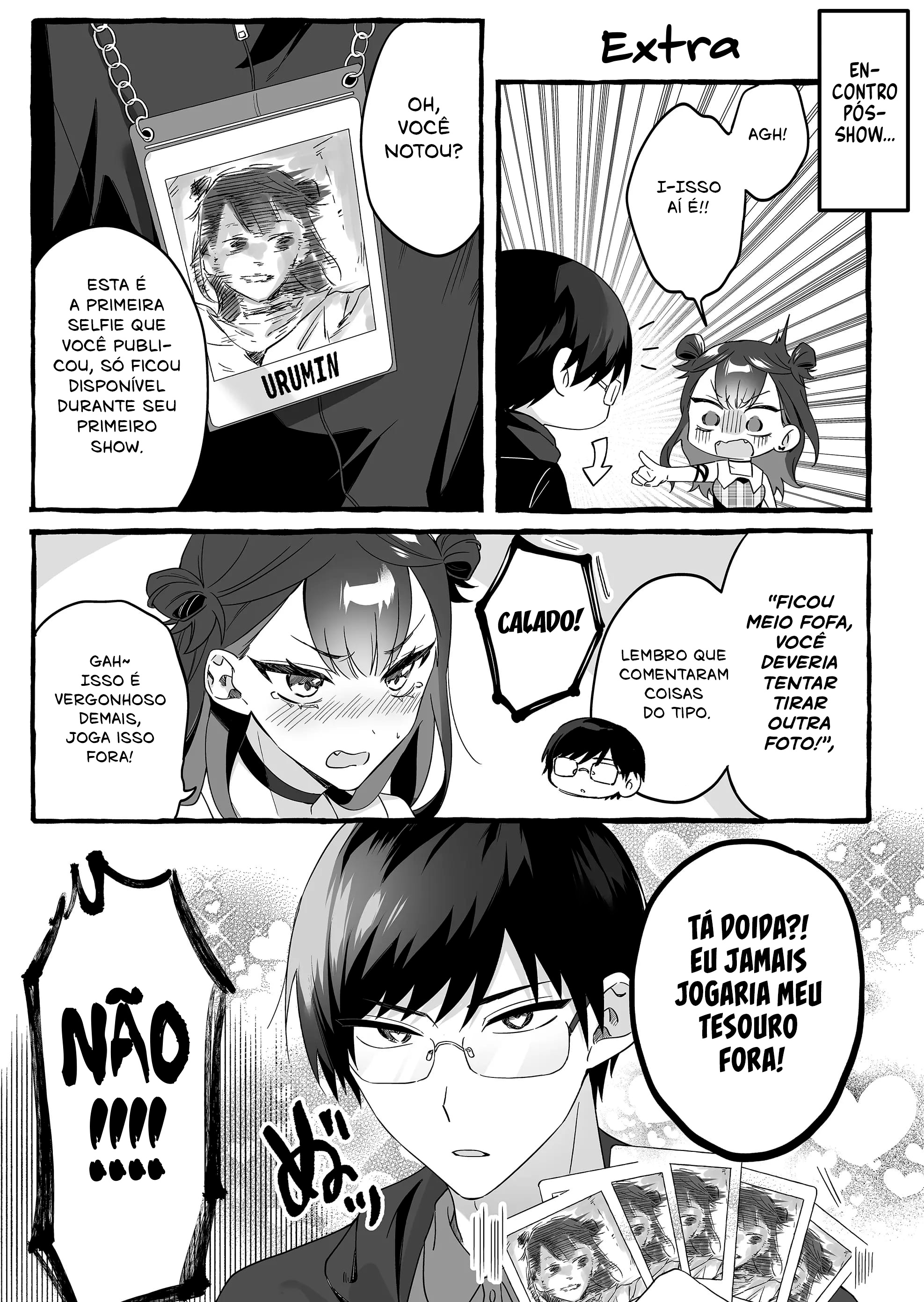 Damedol to Sekai ni Hitori Dake no Fan Capítulo 1