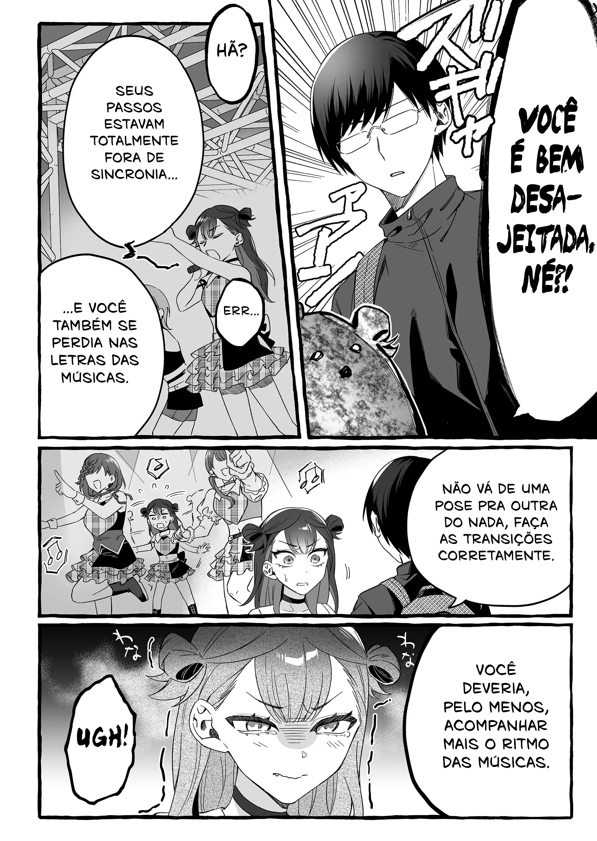 Damedol to Sekai ni Hitori Dake no Fan Capítulo 1
