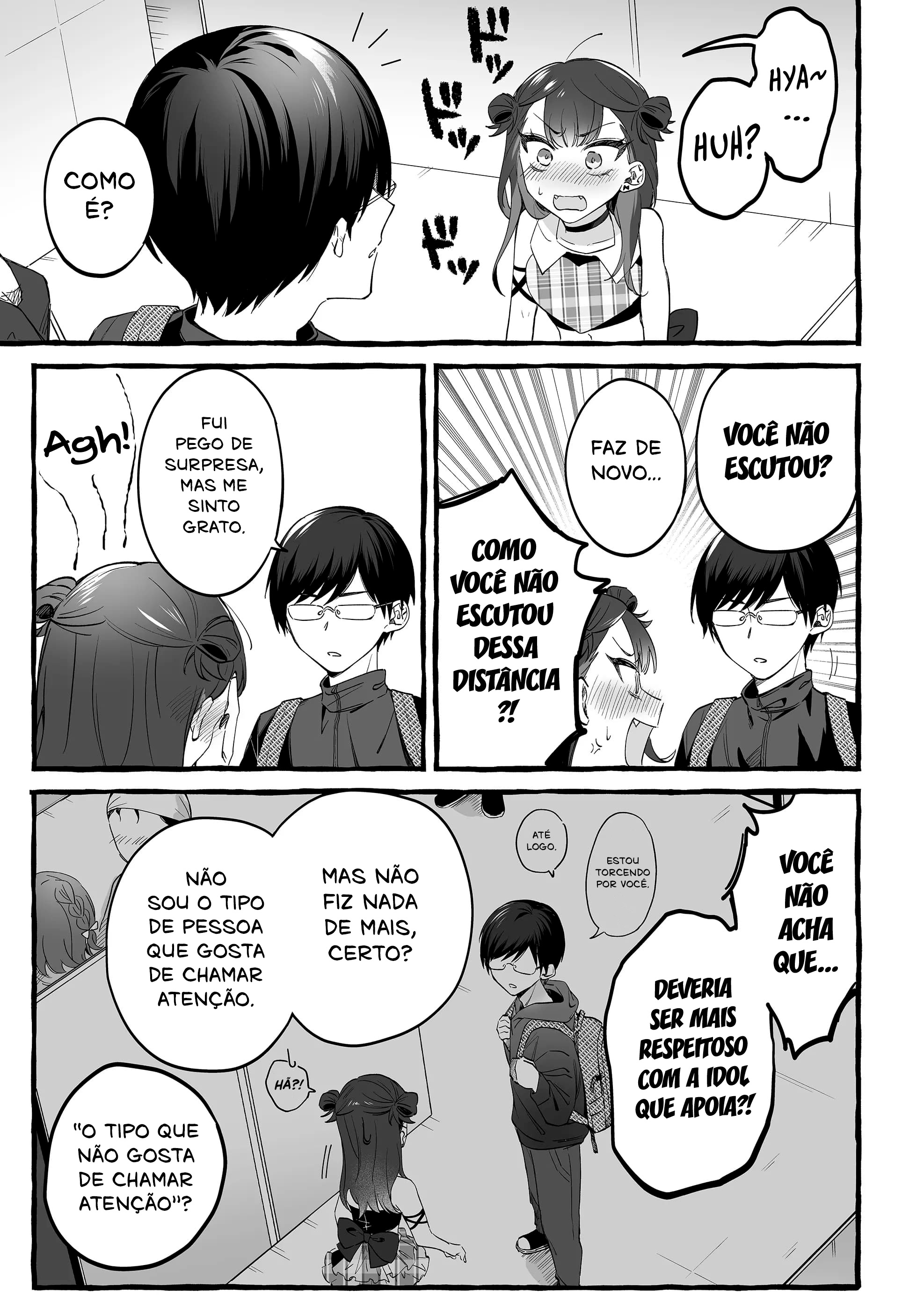 Damedol to Sekai ni Hitori Dake no Fan Capítulo 1