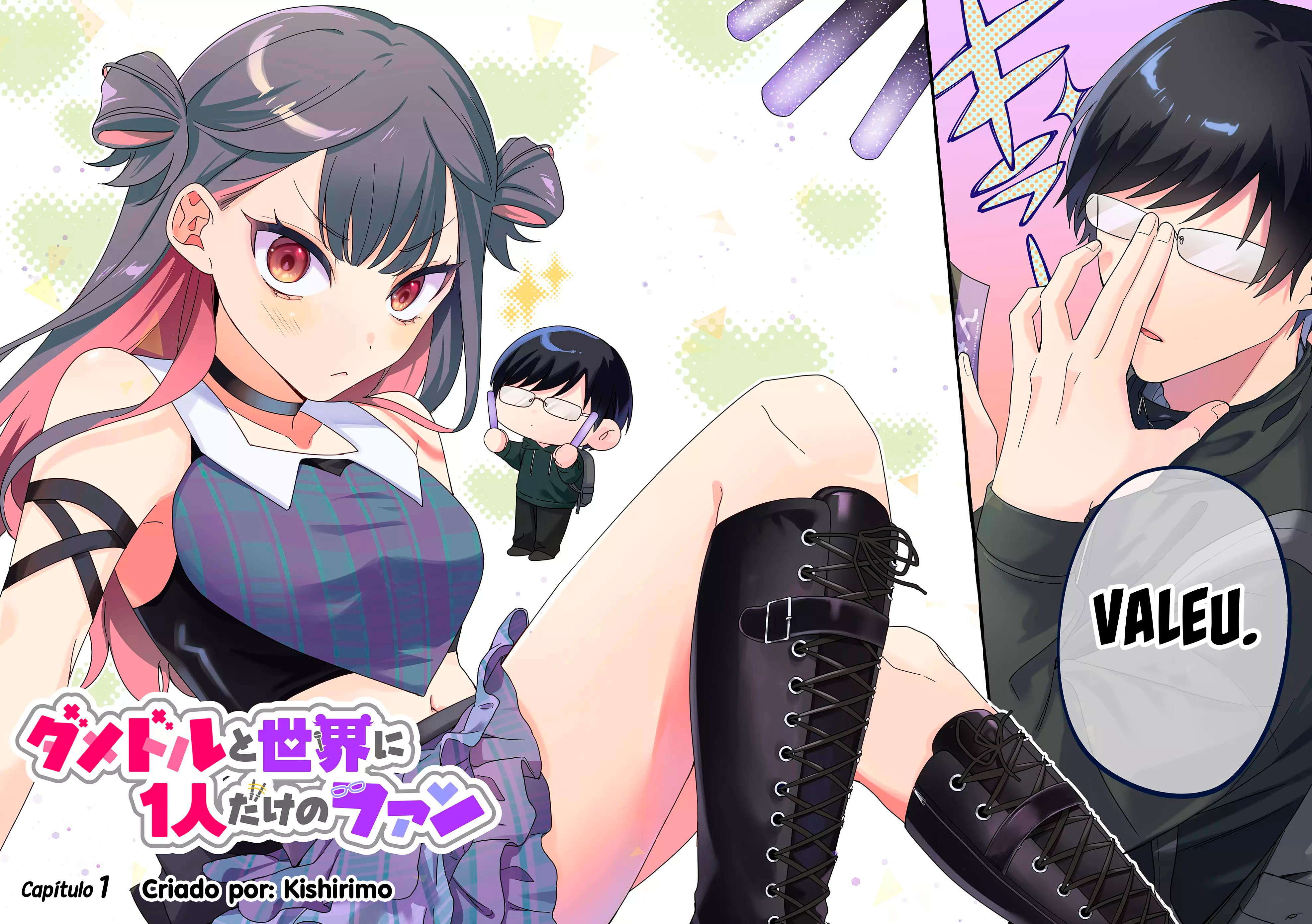 Damedol to Sekai ni Hitori Dake no Fan Capítulo 1