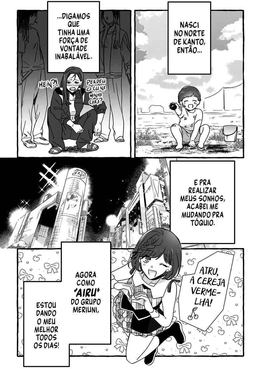 Damedol to Sekai ni Hitori Dake no Fan Capítulo 1