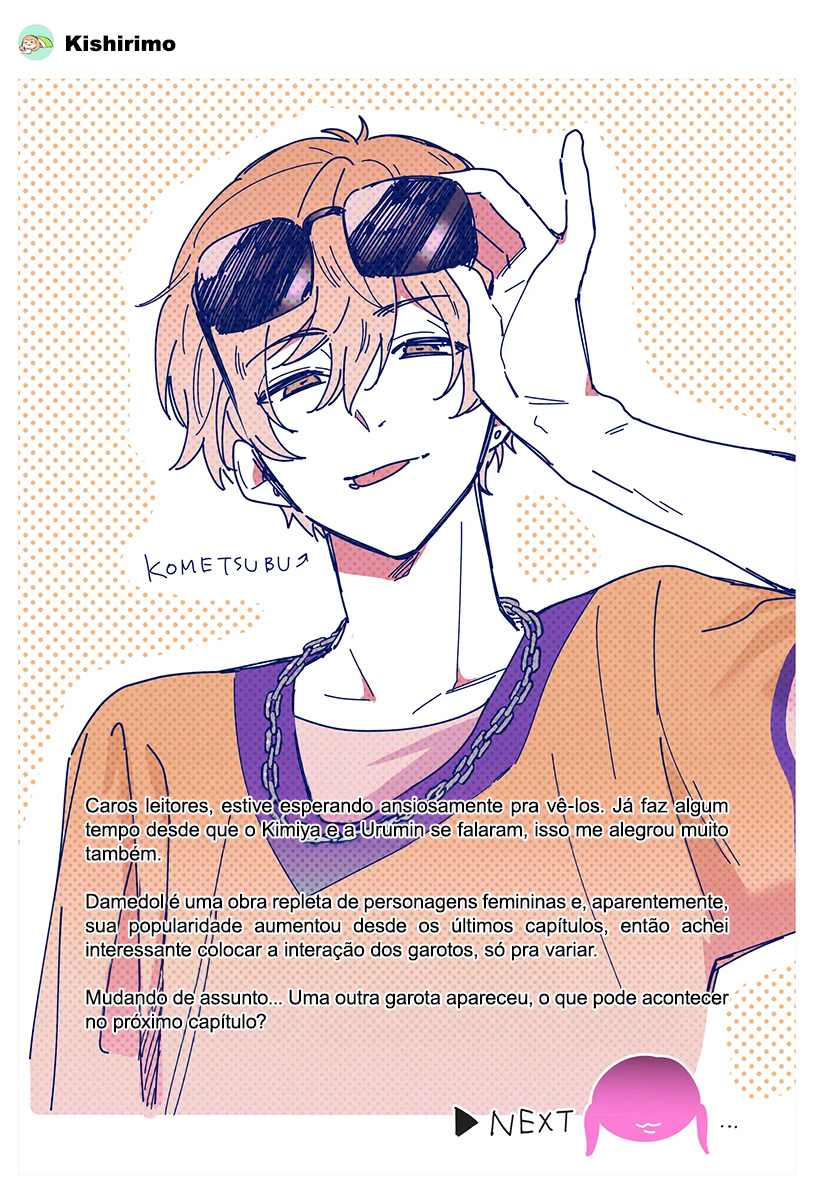 Damedol to Sekai ni Hitori Dake no Fan Capítulo 1