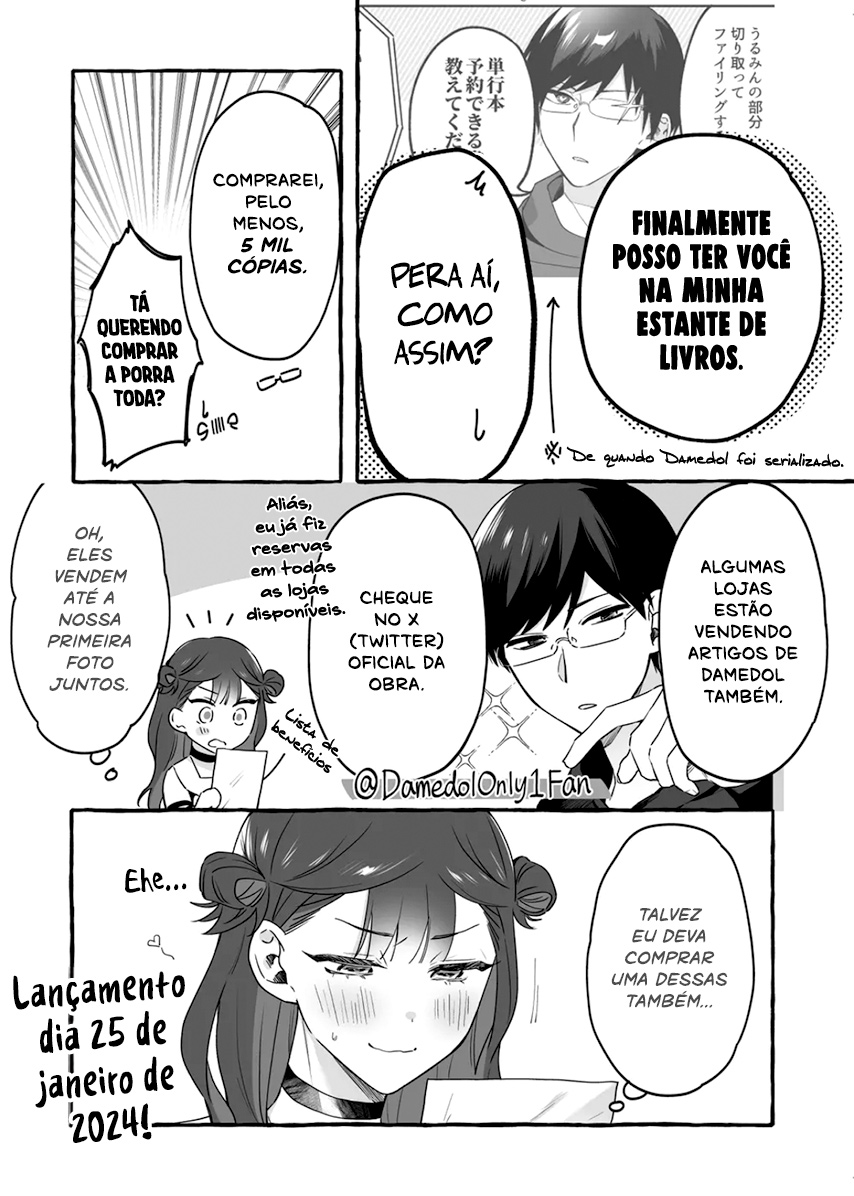 Damedol to Sekai ni Hitori Dake no Fan Capítulo 1