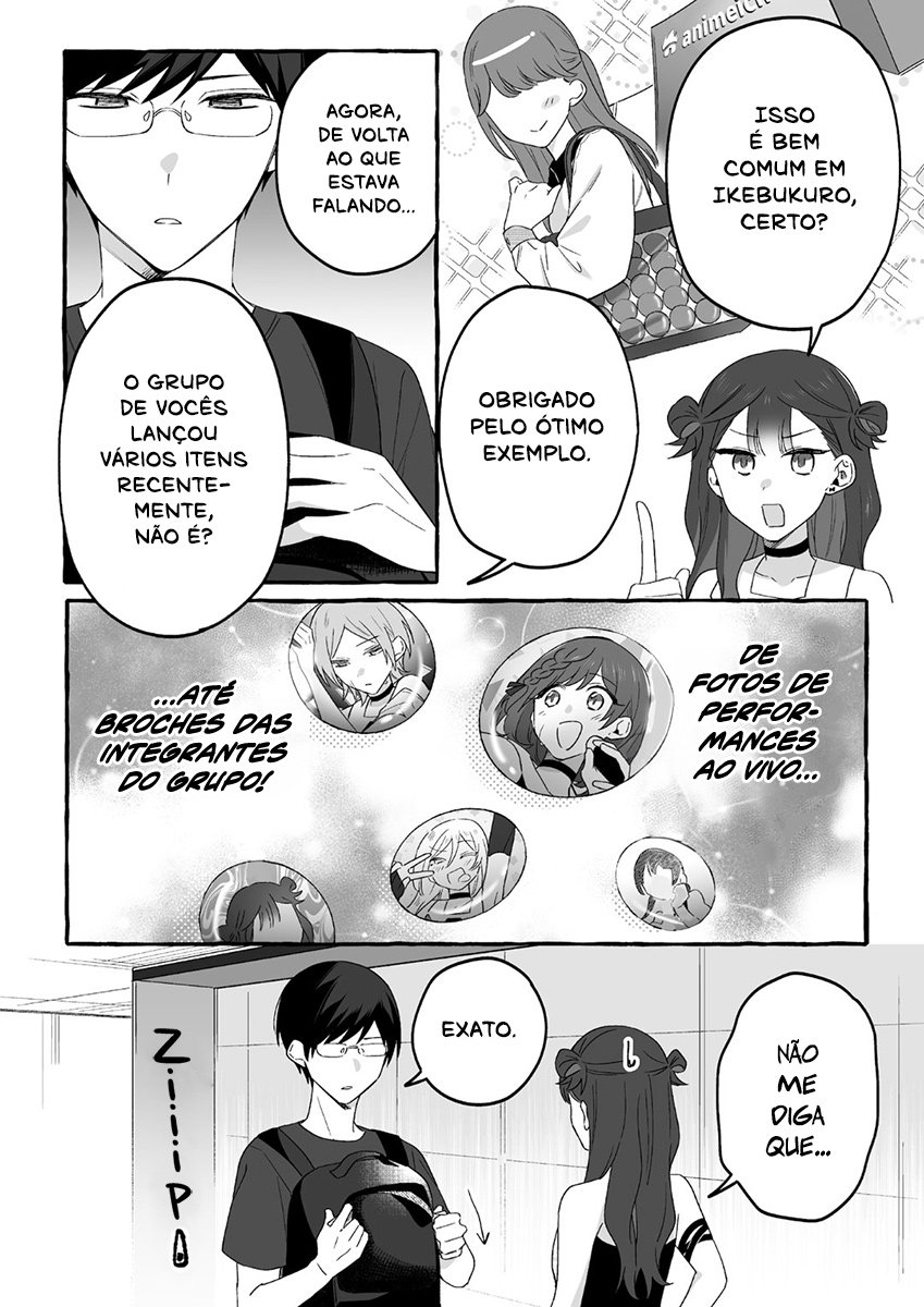 Damedol to Sekai ni Hitori Dake no Fan Capítulo 1
