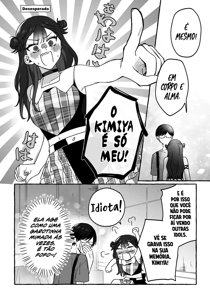 Damedol to Sekai ni Hitori Dake no Fan Capítulo 1