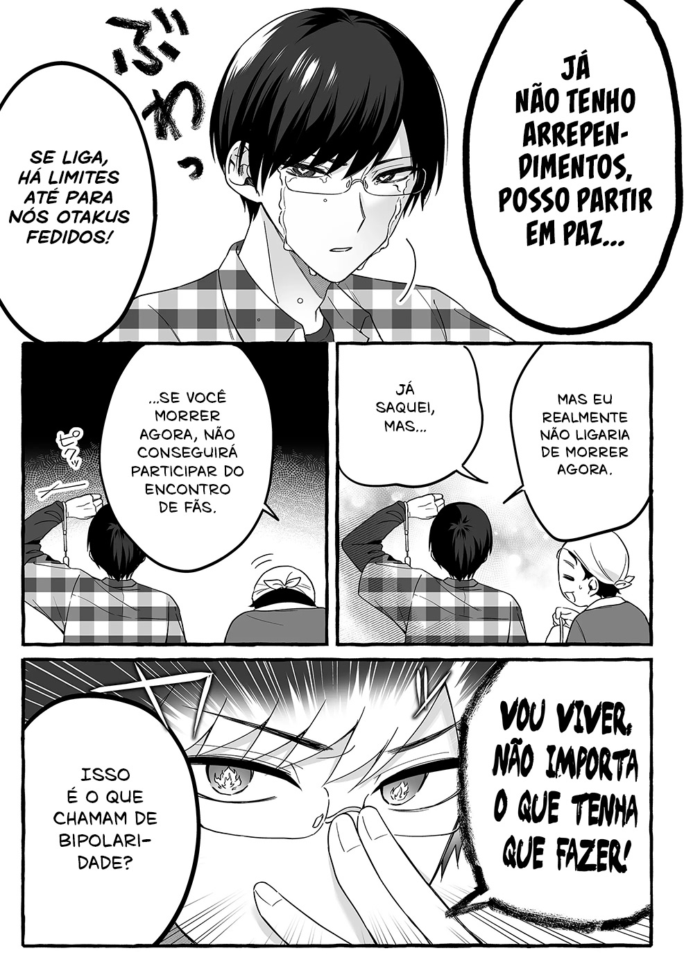Damedol to Sekai ni Hitori Dake no Fan Capítulo 1