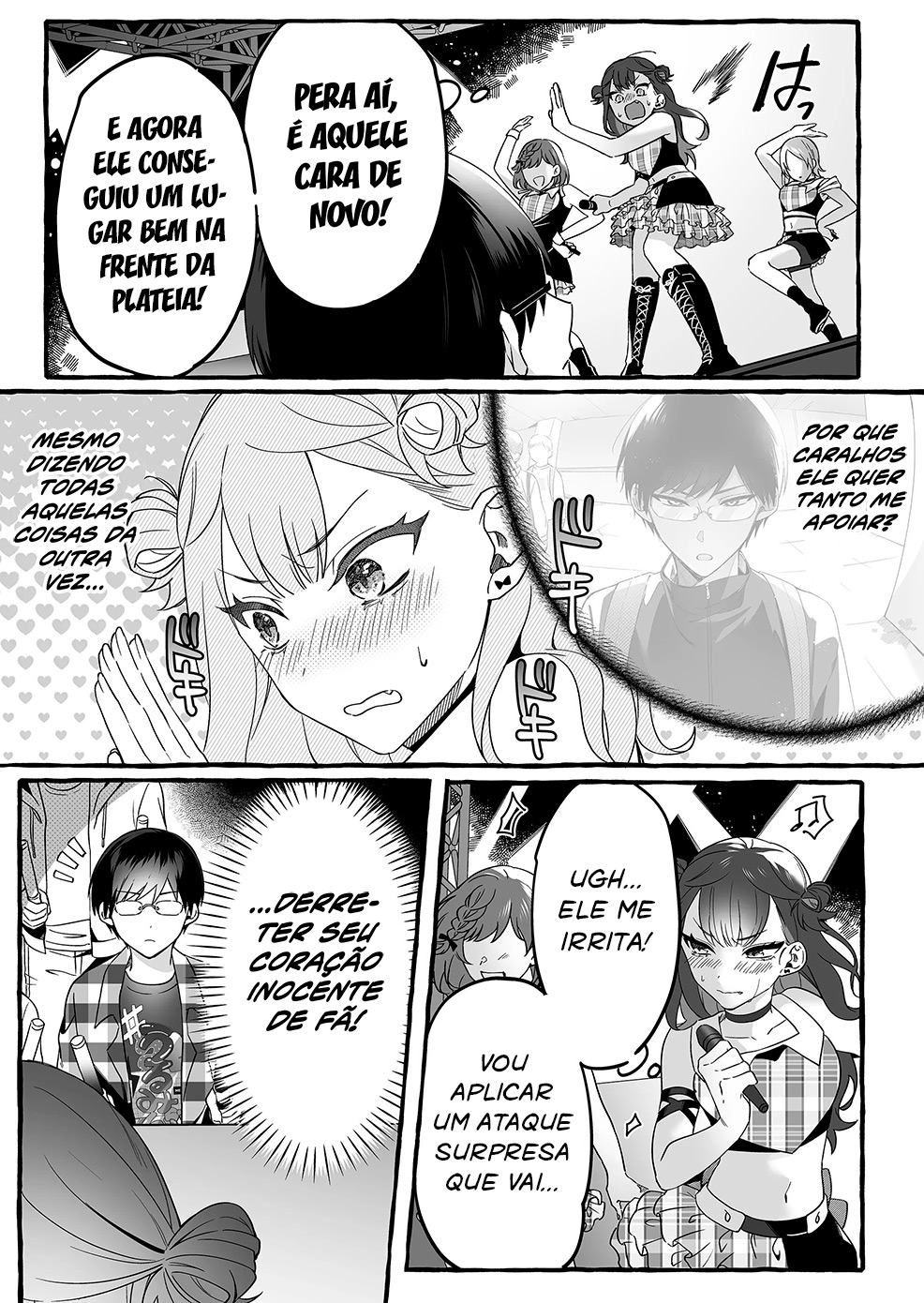 Damedol to Sekai ni Hitori Dake no Fan Capítulo 1