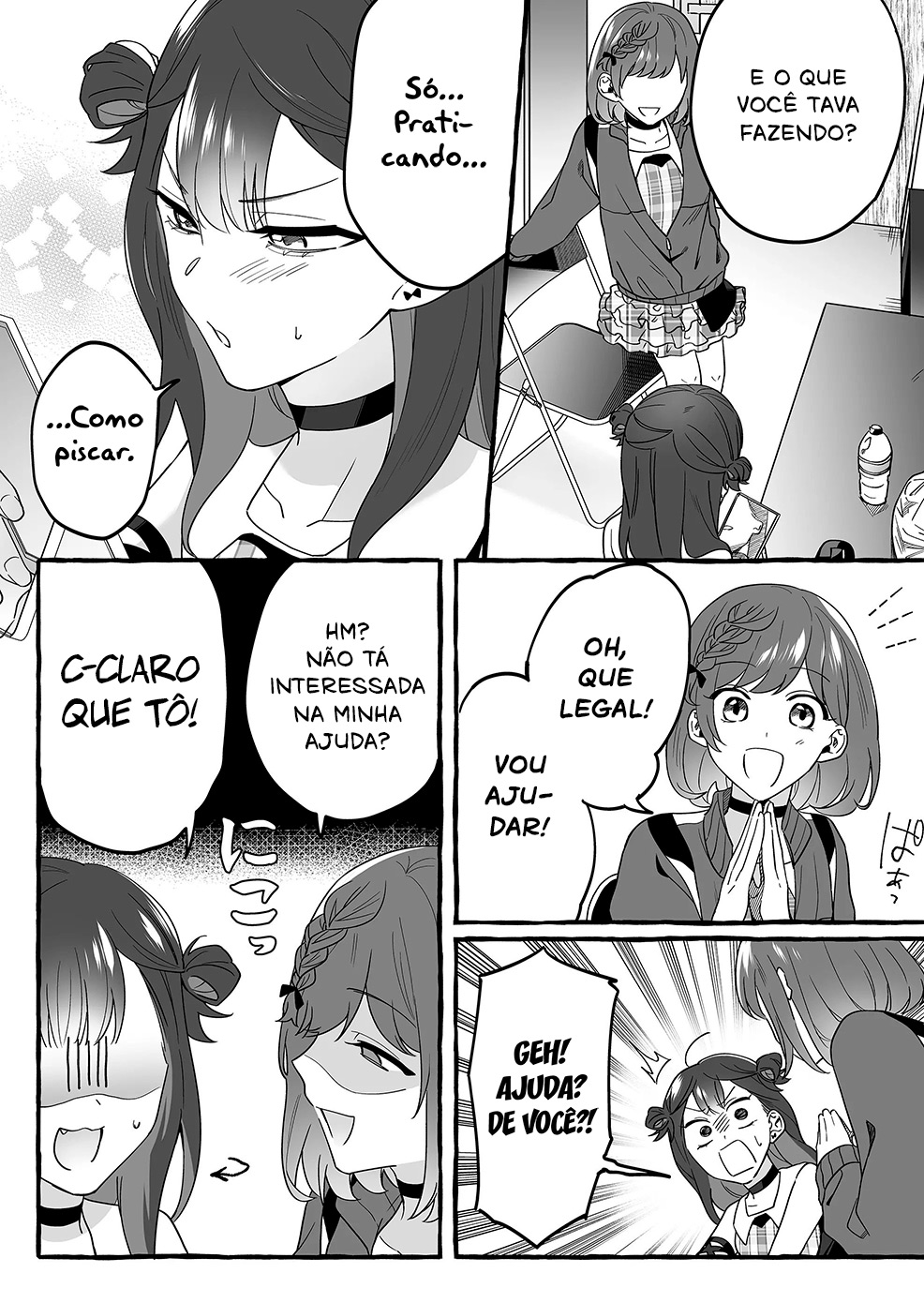 Damedol to Sekai ni Hitori Dake no Fan Capítulo 1