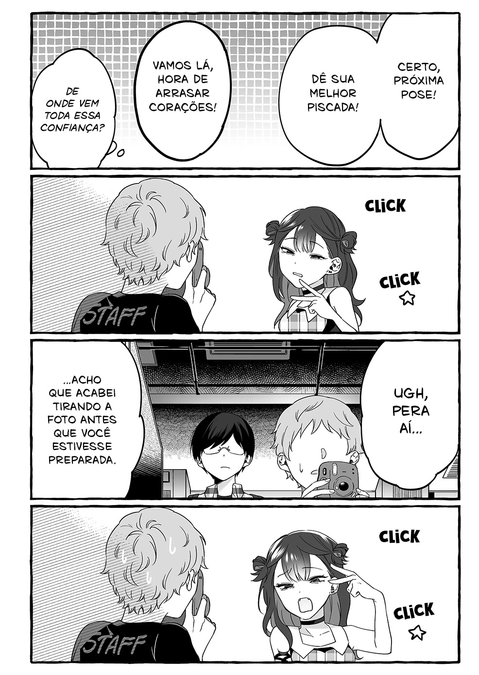 Damedol to Sekai ni Hitori Dake no Fan Capítulo 1