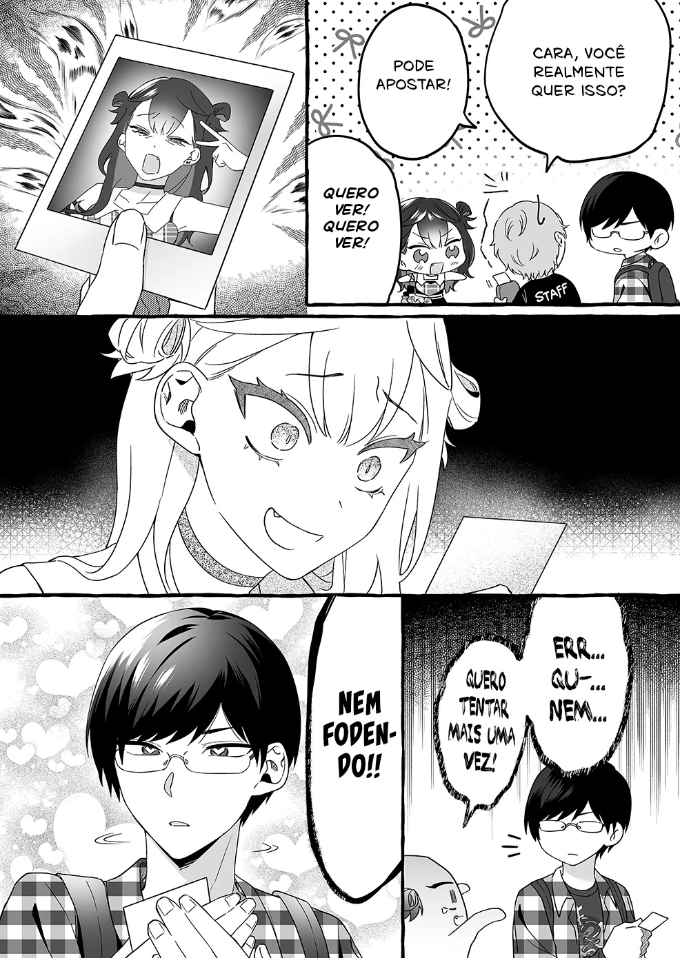 Damedol to Sekai ni Hitori Dake no Fan Capítulo 1