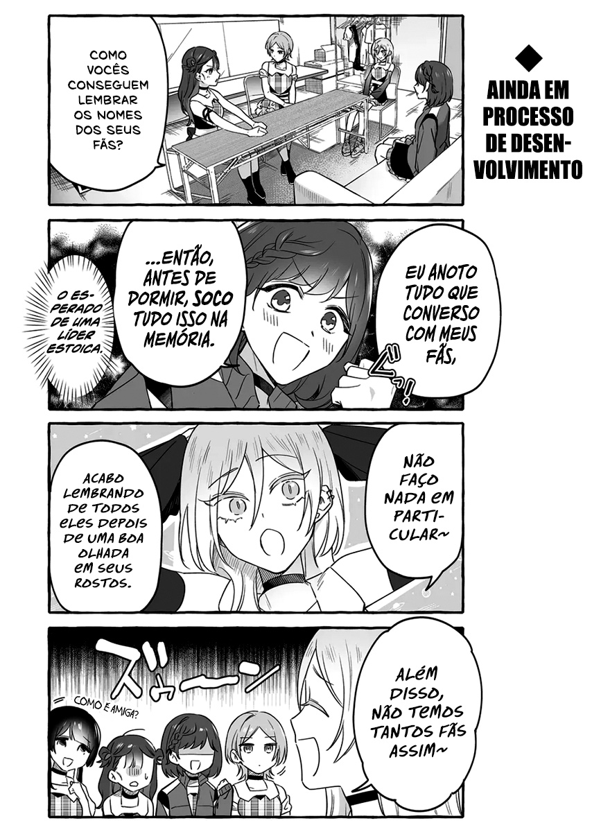 Damedol to Sekai ni Hitori Dake no Fan Capítulo 1