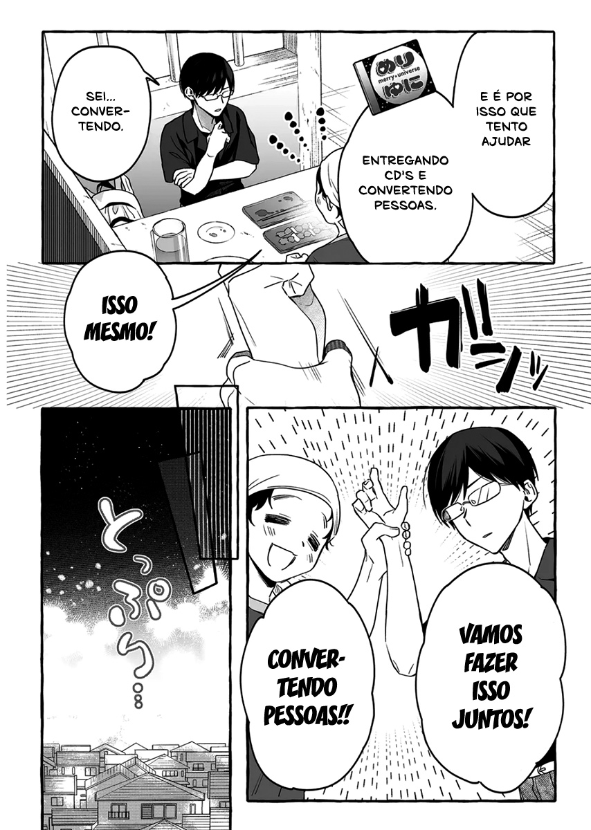 Damedol to Sekai ni Hitori Dake no Fan Capítulo 1
