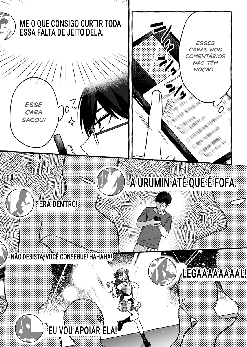 Damedol to Sekai ni Hitori Dake no Fan Capítulo 1