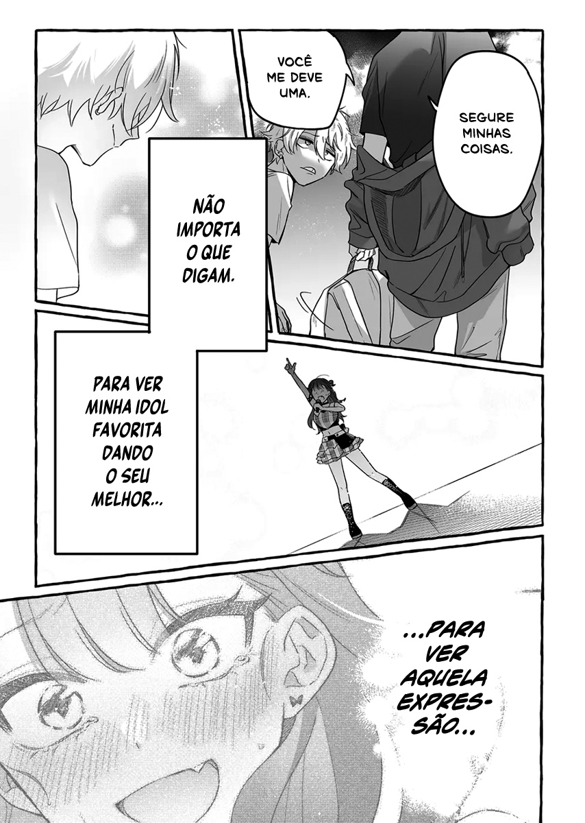 Damedol to Sekai ni Hitori Dake no Fan Capítulo 1