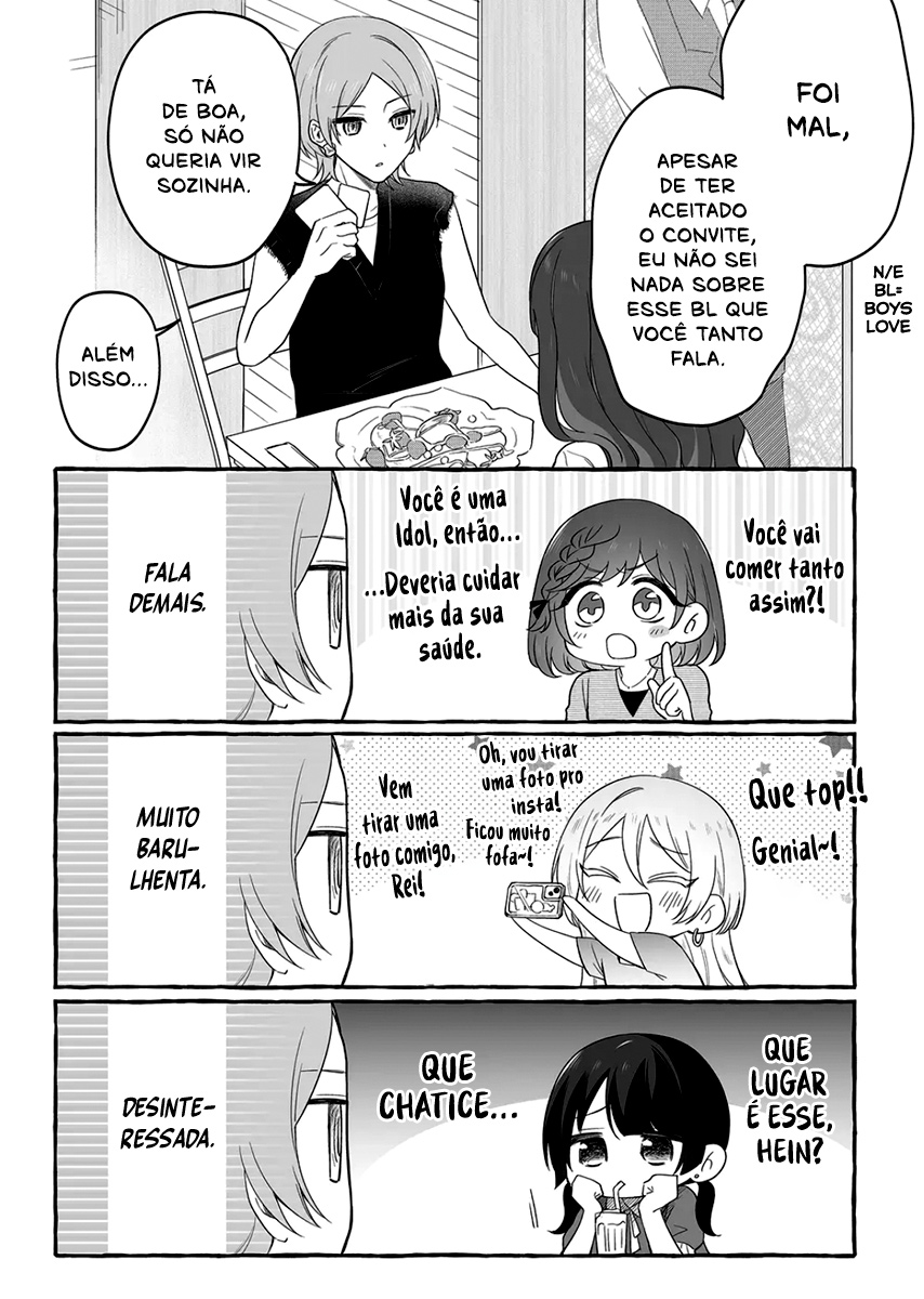 Damedol to Sekai ni Hitori Dake no Fan Capítulo 1