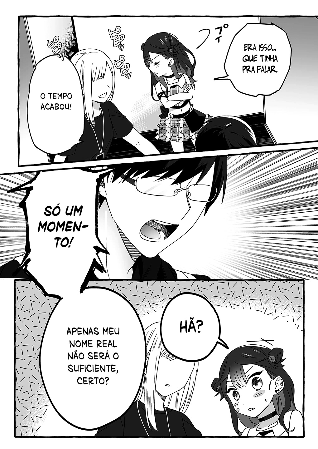 Damedol to Sekai ni Hitori Dake no Fan Capítulo 1