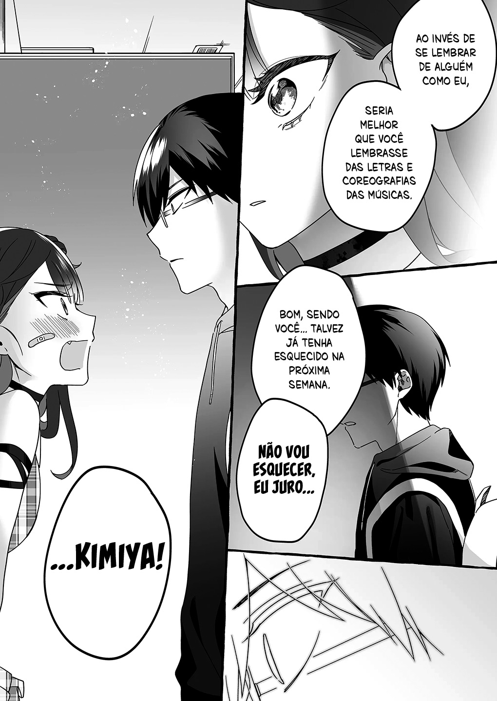 Damedol to Sekai ni Hitori Dake no Fan Capítulo 1