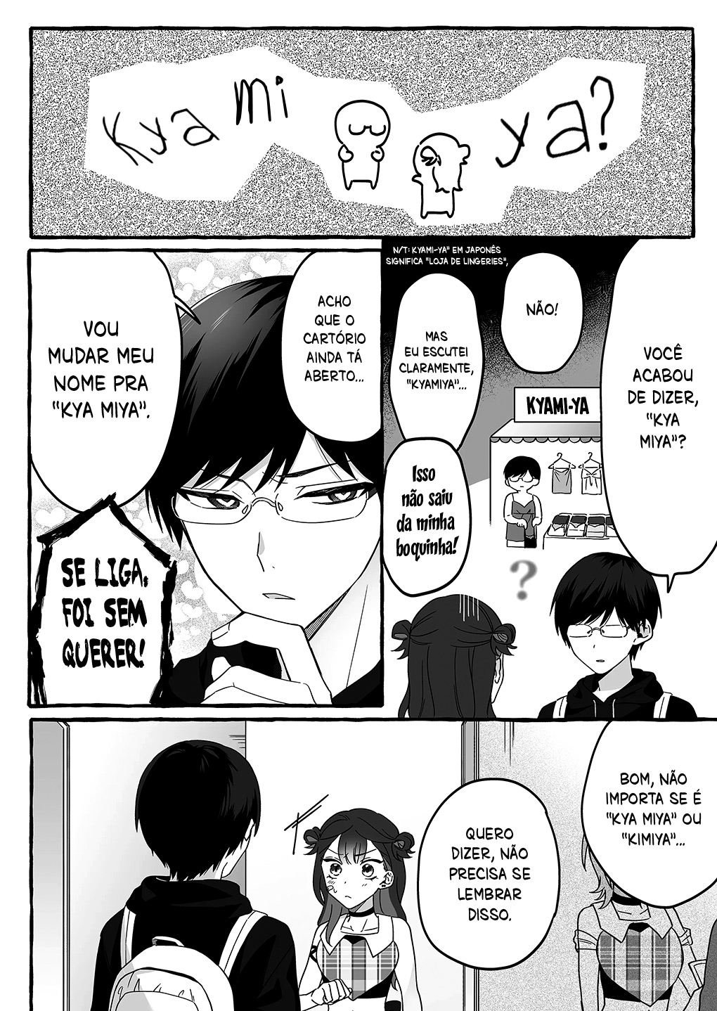 Damedol to Sekai ni Hitori Dake no Fan Capítulo 1