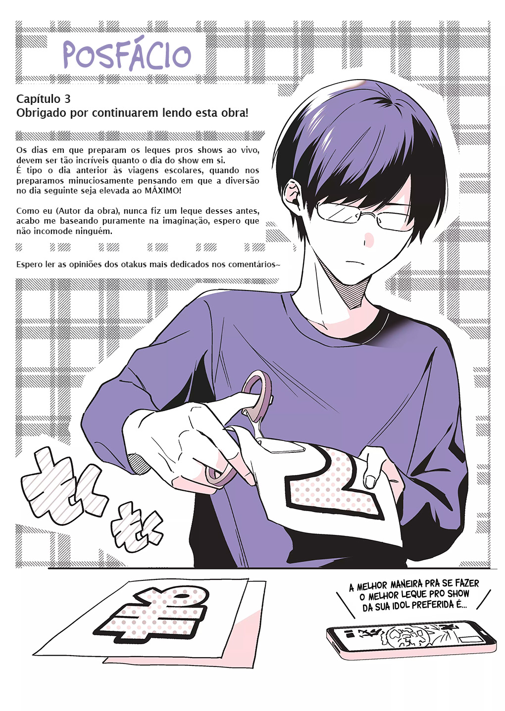 Damedol to Sekai ni Hitori Dake no Fan Capítulo 1