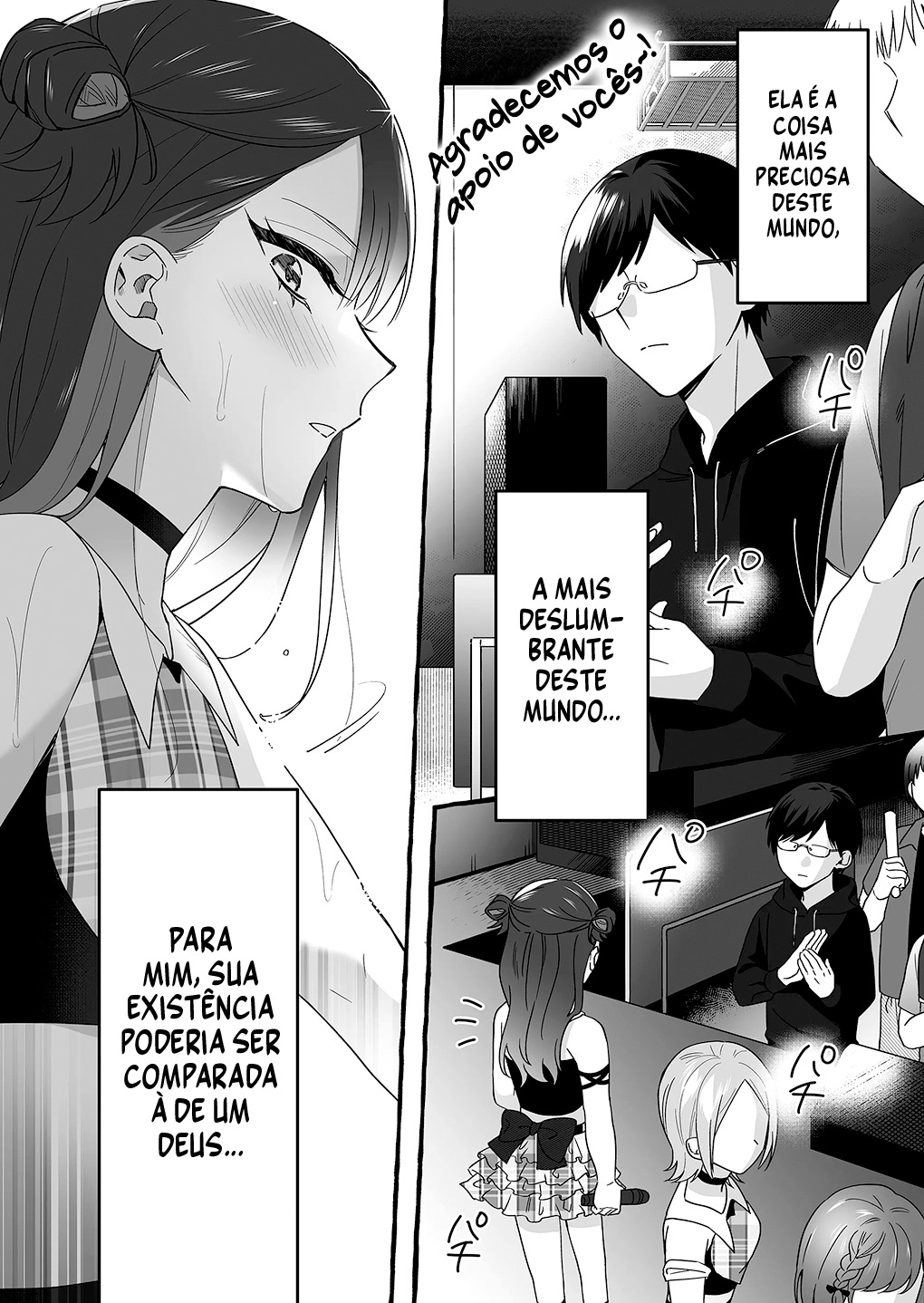 Damedol to Sekai ni Hitori Dake no Fan Capítulo 1