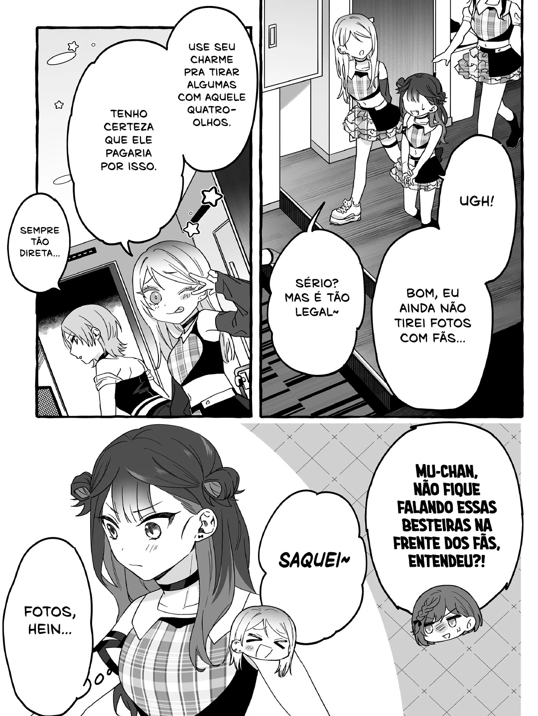 Damedol to Sekai ni Hitori Dake no Fan Capítulo 1