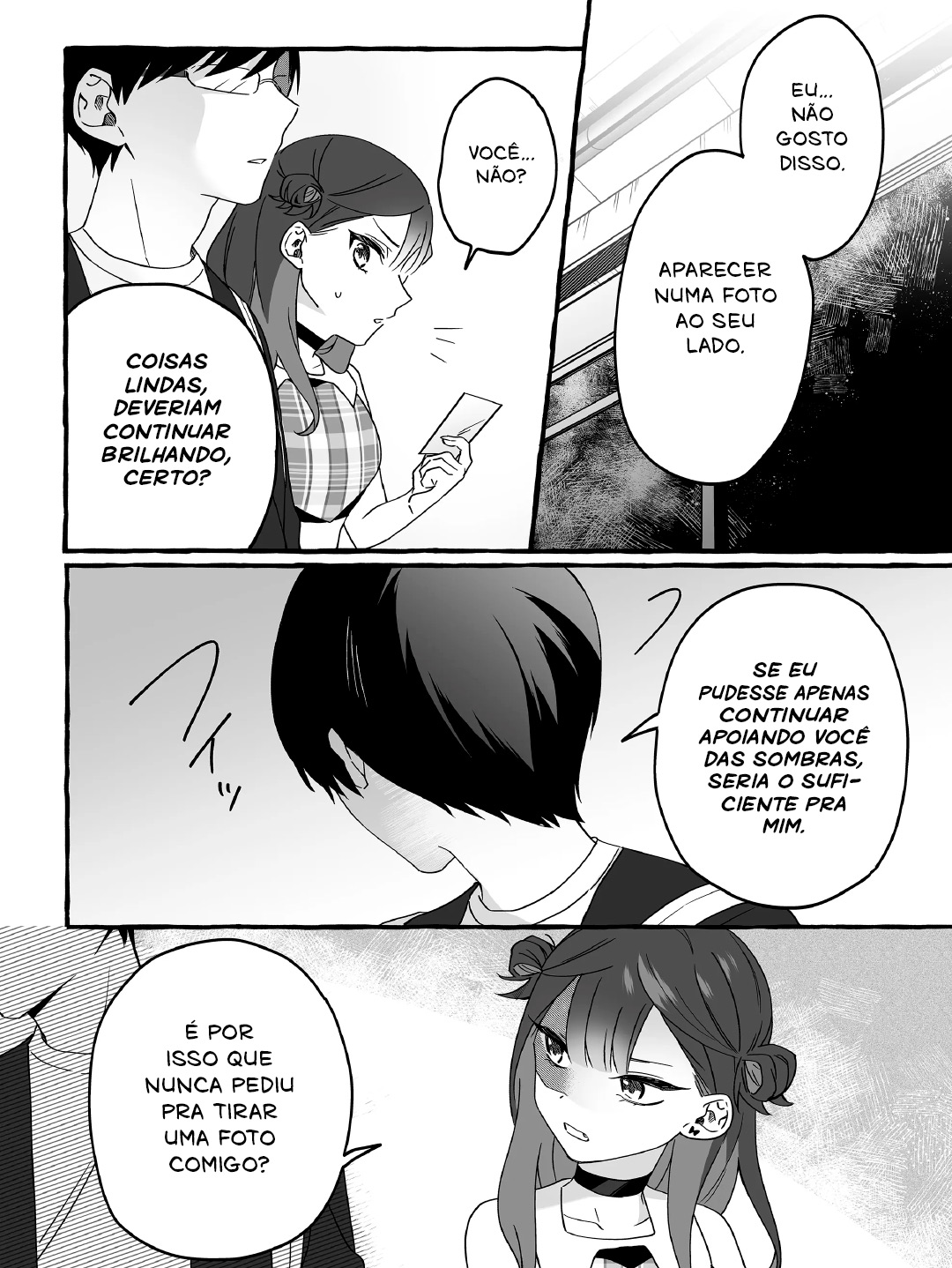 Damedol to Sekai ni Hitori Dake no Fan Capítulo 1