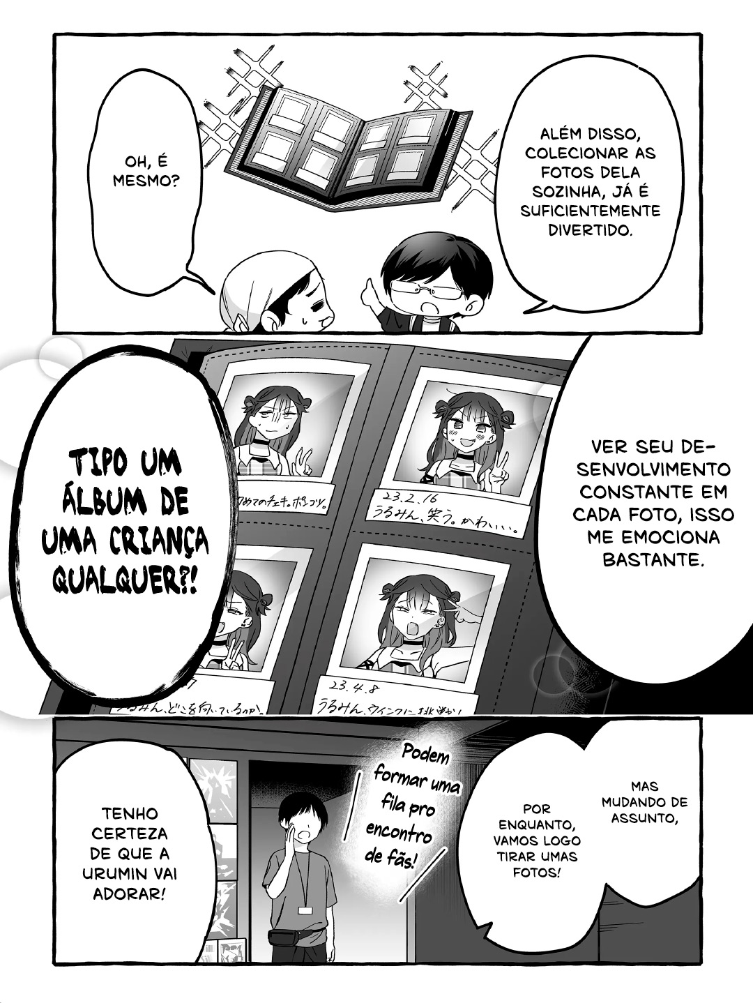 Damedol to Sekai ni Hitori Dake no Fan Capítulo 1