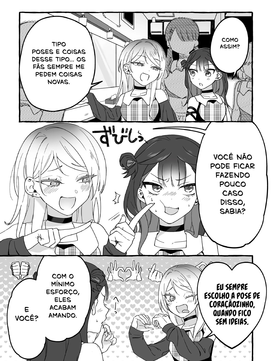 Damedol to Sekai ni Hitori Dake no Fan Capítulo 1