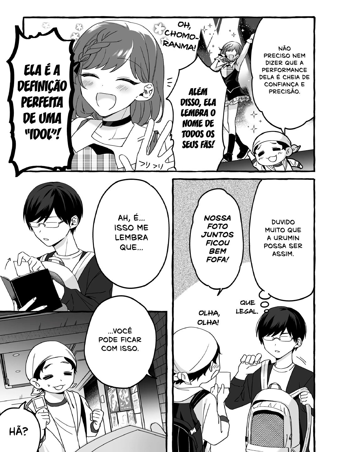 Damedol to Sekai ni Hitori Dake no Fan Capítulo 1