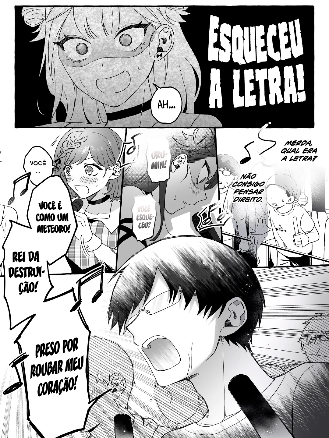 Damedol to Sekai ni Hitori Dake no Fan Capítulo 1