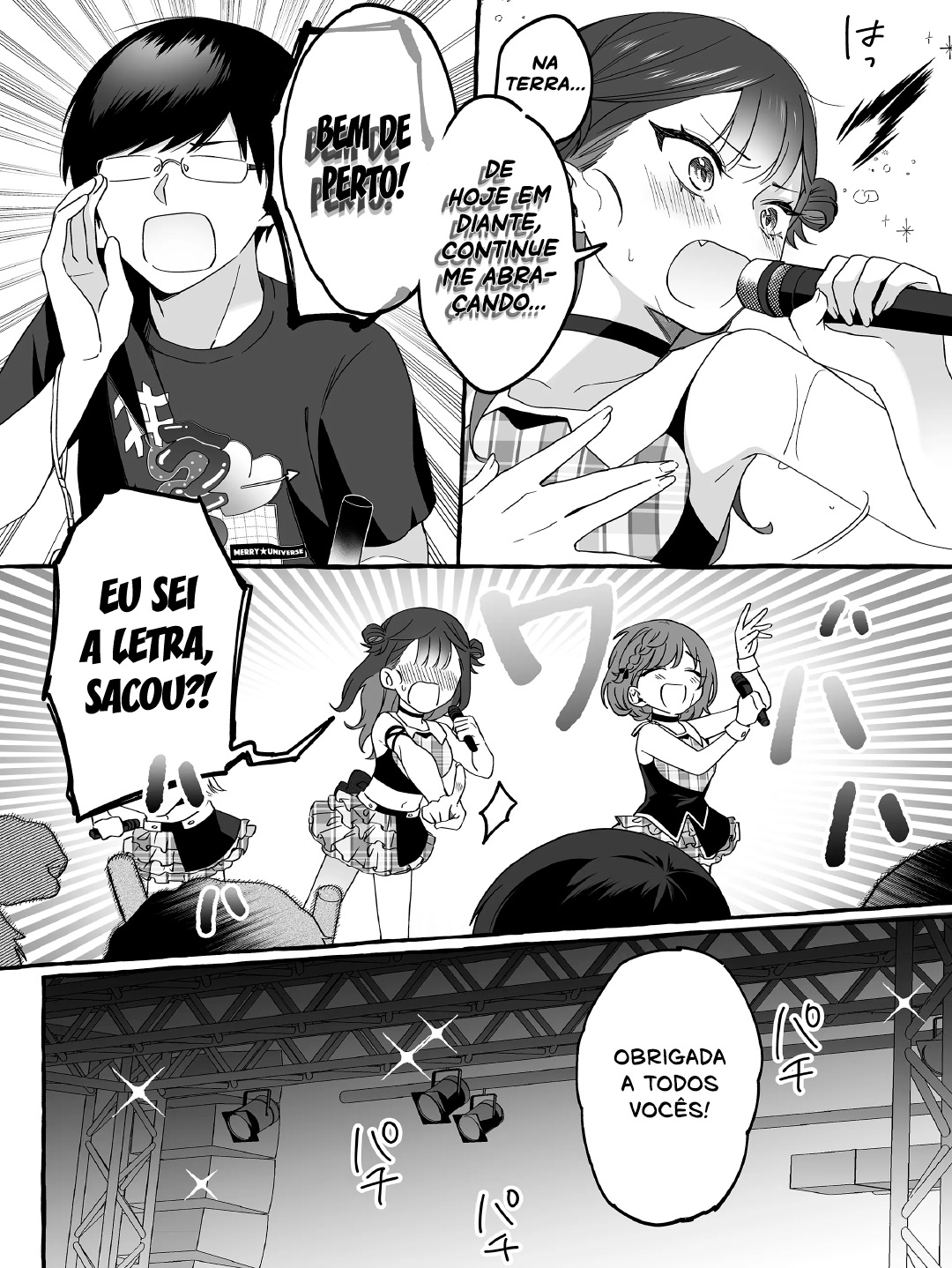 Damedol to Sekai ni Hitori Dake no Fan Capítulo 1