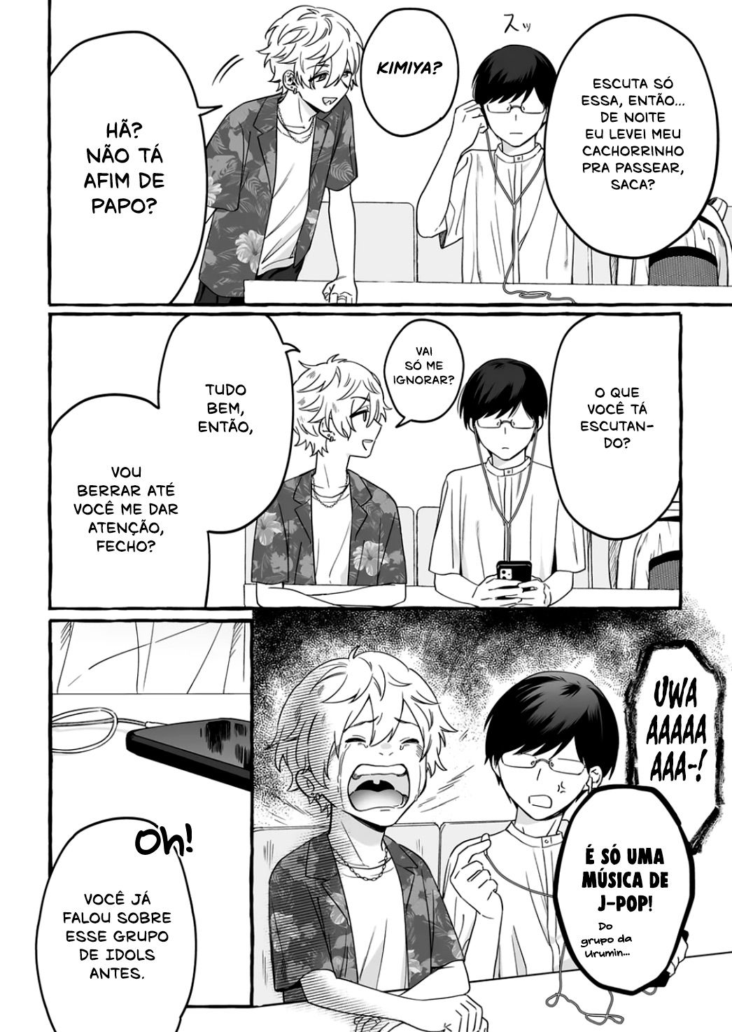 Damedol to Sekai ni Hitori Dake no Fan Capítulo 1