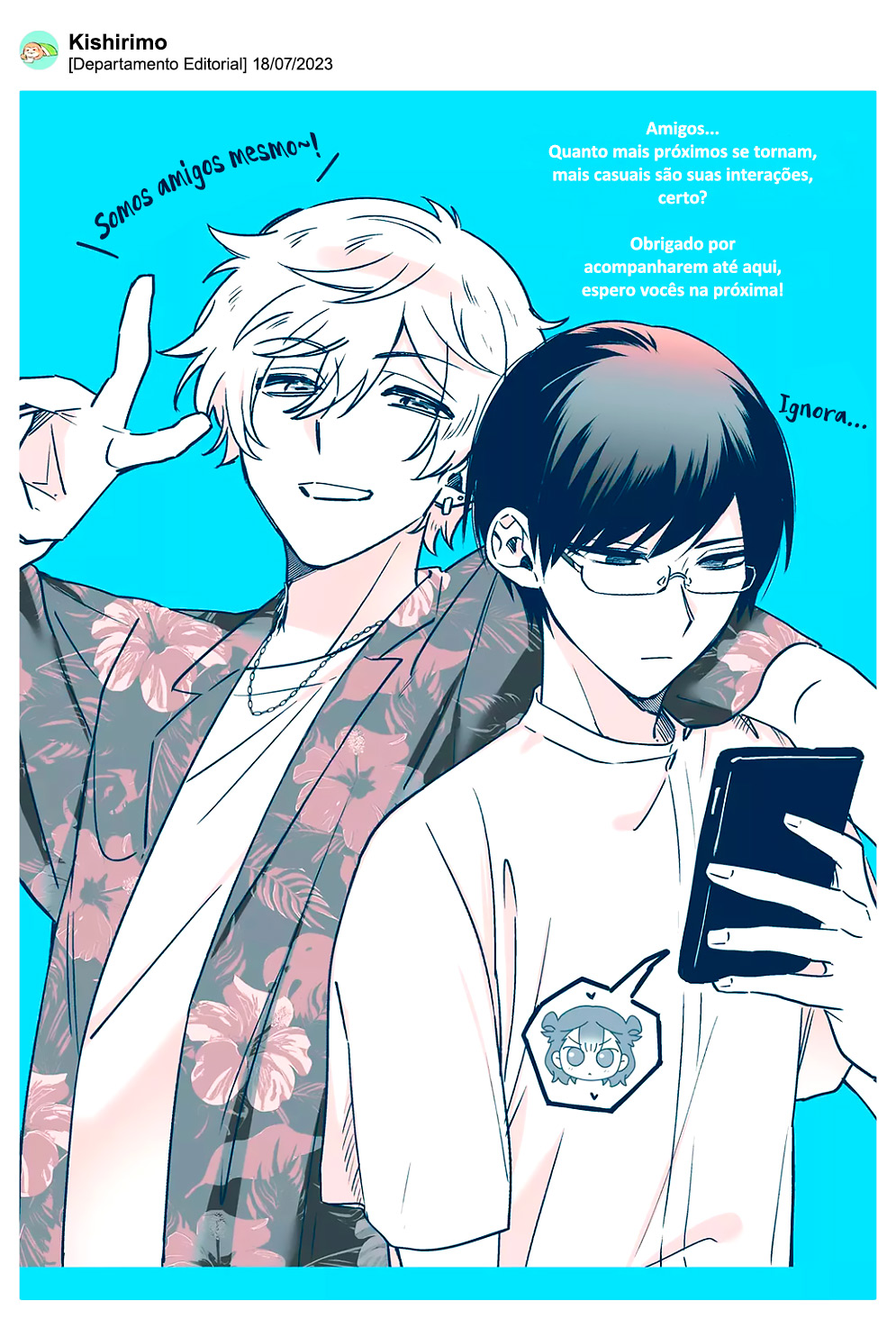 Damedol to Sekai ni Hitori Dake no Fan Capítulo 1