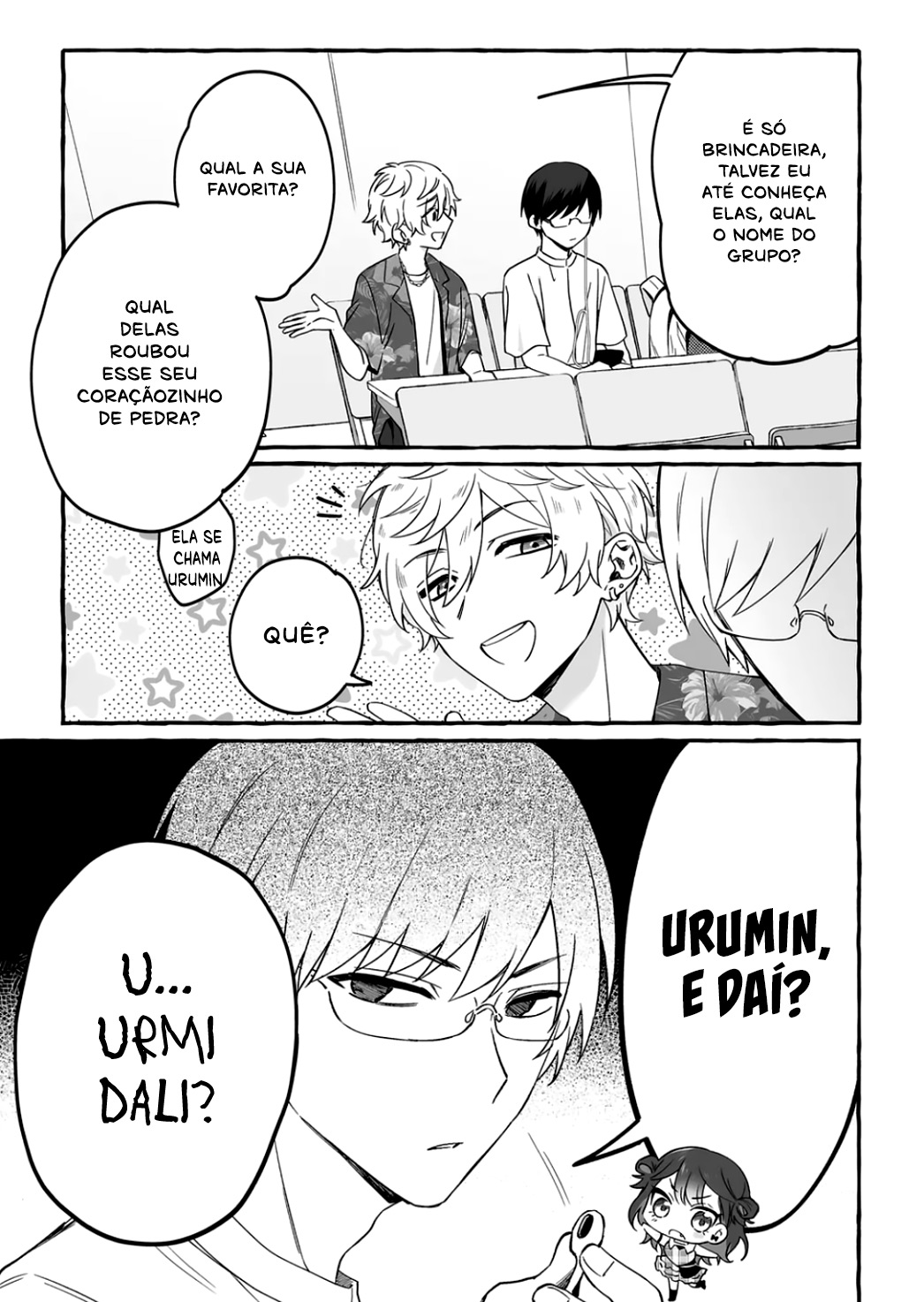 Damedol to Sekai ni Hitori Dake no Fan Capítulo 1