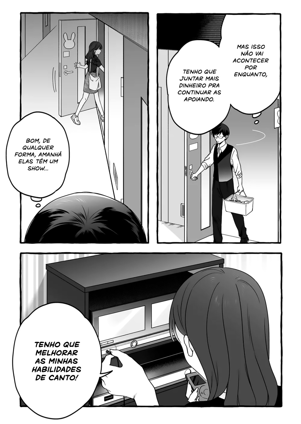 Damedol to Sekai ni Hitori Dake no Fan Capítulo 1