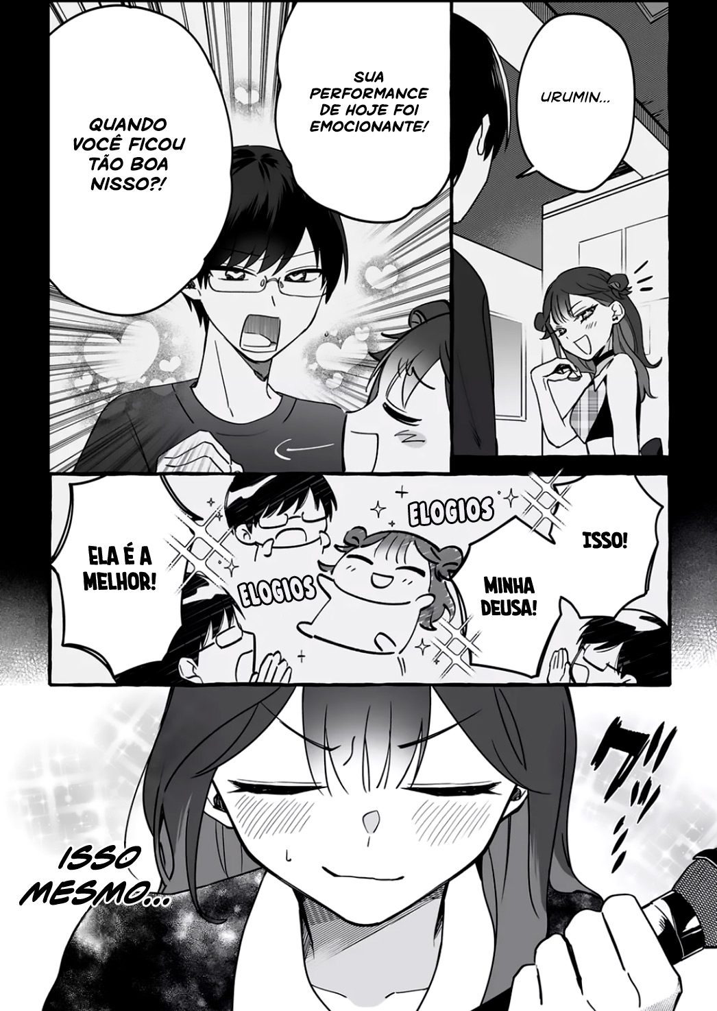 Damedol to Sekai ni Hitori Dake no Fan Capítulo 1