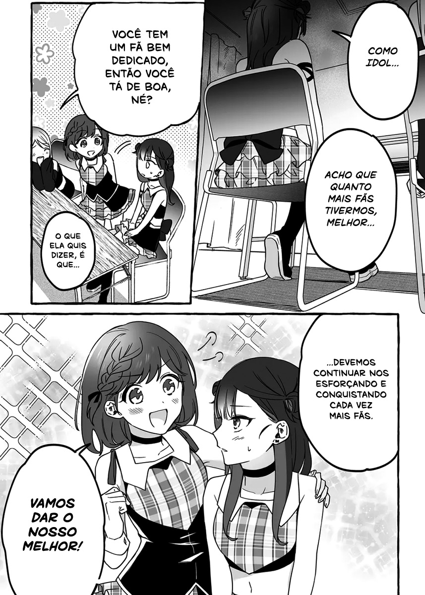 Damedol to Sekai ni Hitori Dake no Fan Capítulo 1
