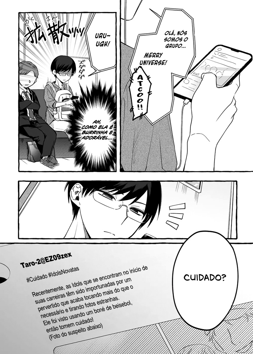 Damedol to Sekai ni Hitori Dake no Fan Capítulo 1